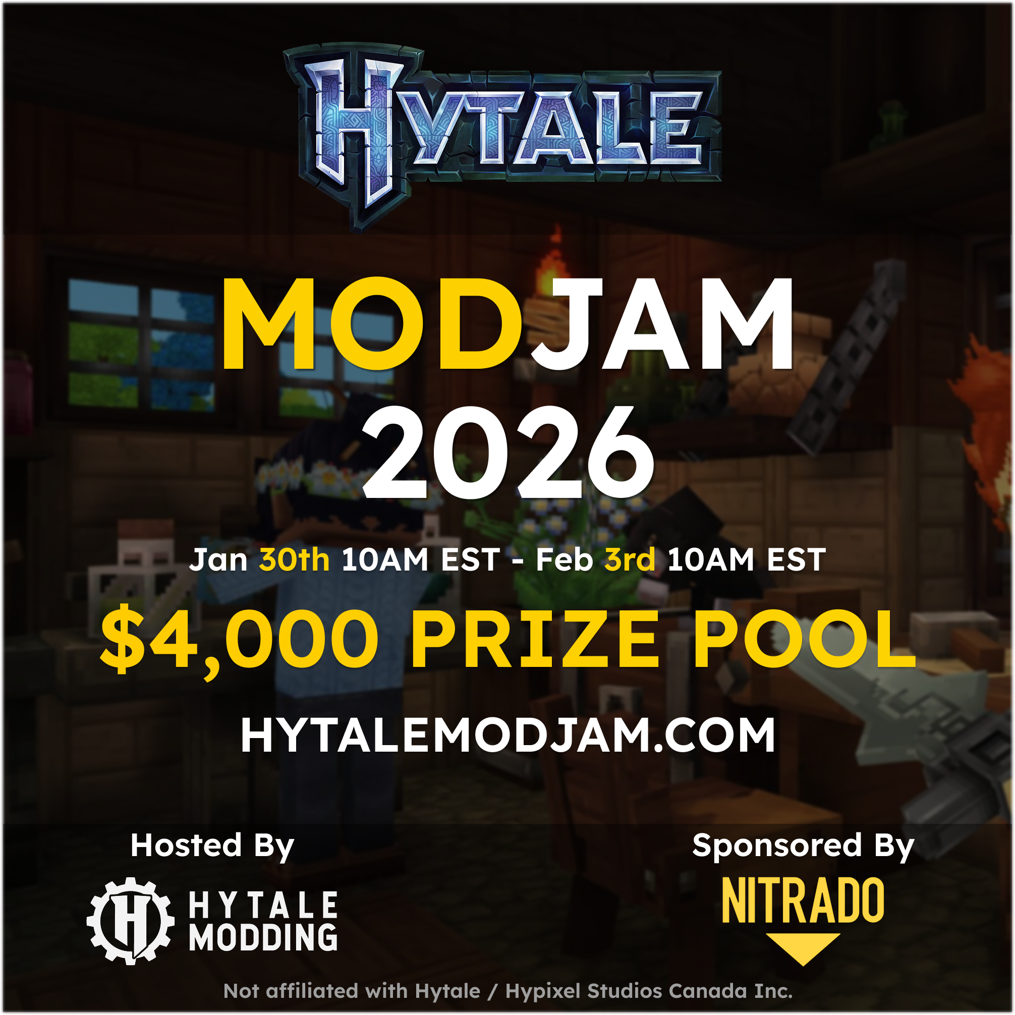 HytaleModding ModJam Banner